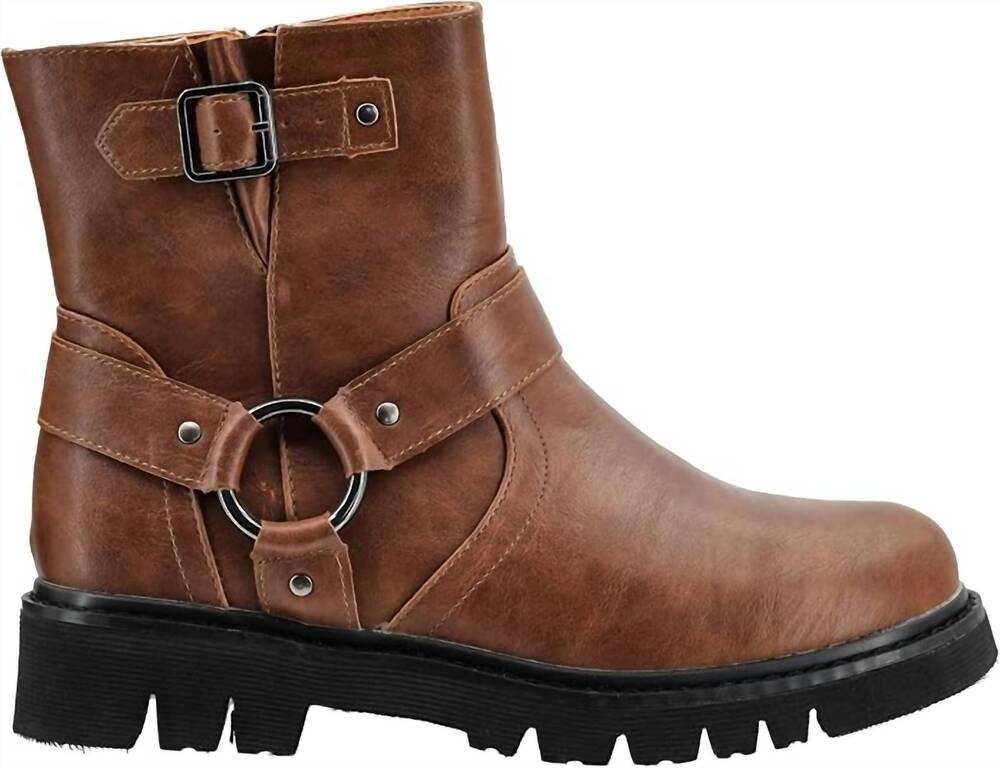 NEW CORKYS FOOTWEAR women's pick of the patch boot in tobacco